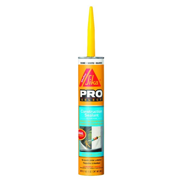 Sikaflex Sika Pro Select White Polyurethane All Purpose Construction Sealant 10.1 oz 515309